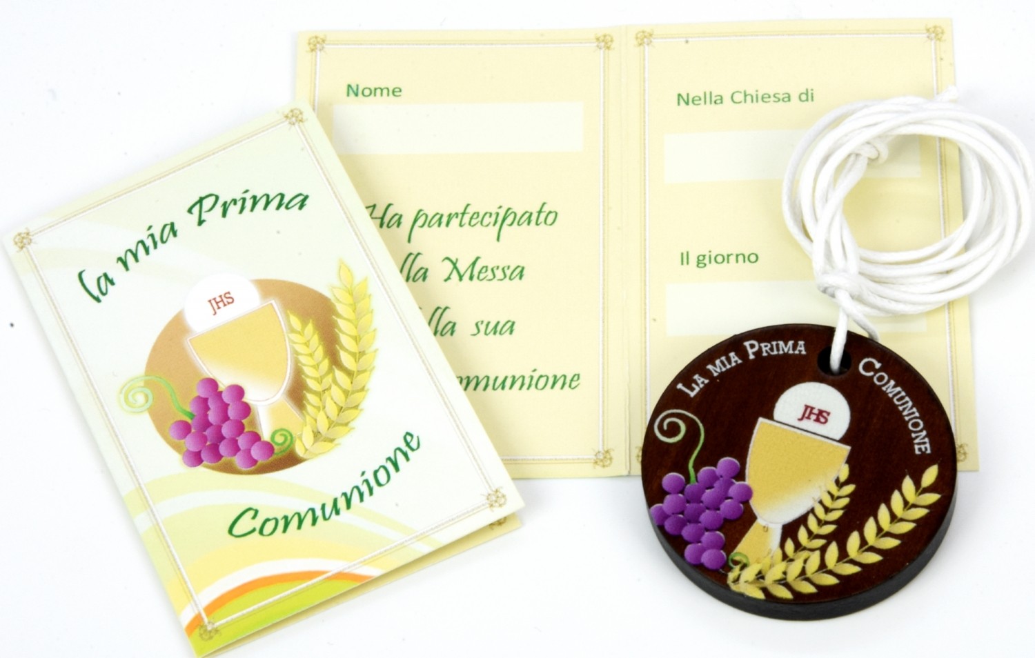 Ricordini Per La Prima Comunione Collanina Prima Comunione - ricordini comunione-cresima e Laboratorio