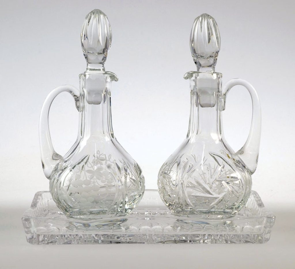 Cristall cruets set cruets sets and Laboratorio Gruppo Liturgico