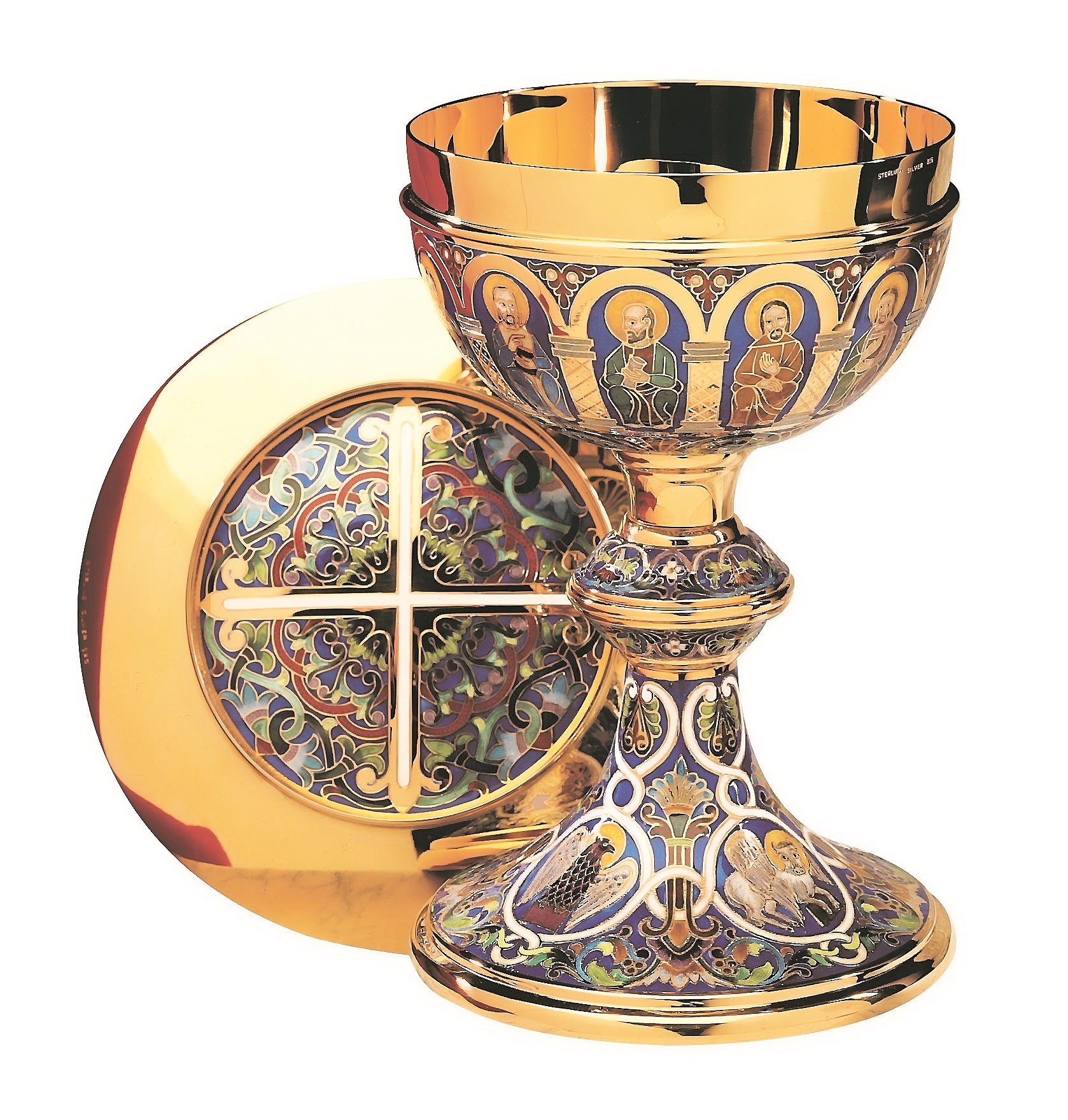 The Romanesque Chalice and paten - sterling silver series and Laboratorio  Gruppo Liturgico