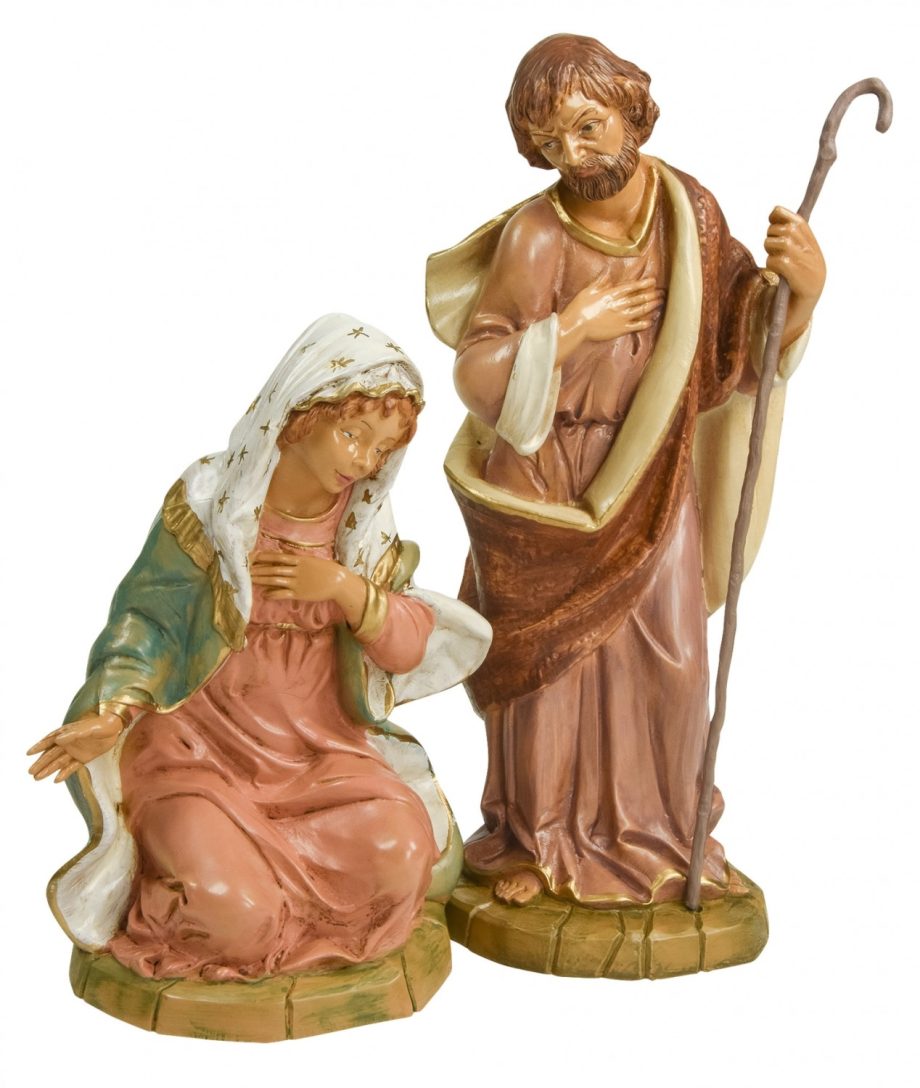 Mary and Joseph Nativity statues cm 30 / 11,8" and Laboratorio Gruppo