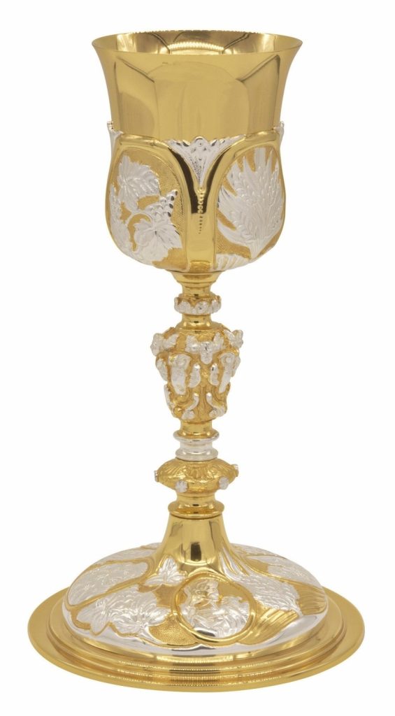Chalice with silver cup Chalices collection and Laboratorio Gruppo Liturgico