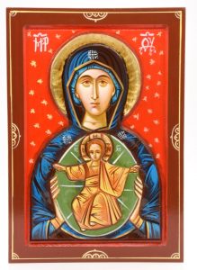 NKlaus Icona Religiosa San Nicola In Legno, 15x18cm, Devozionale Per Preghiera