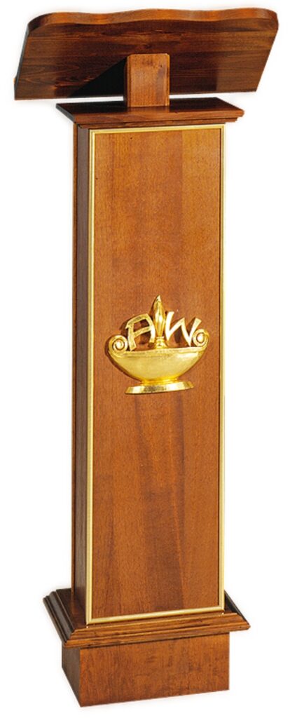 lectern - art 358, wooden ambos and Laboratorio Gruppo Liturgico