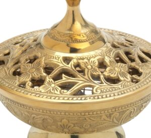 incense bowl brass