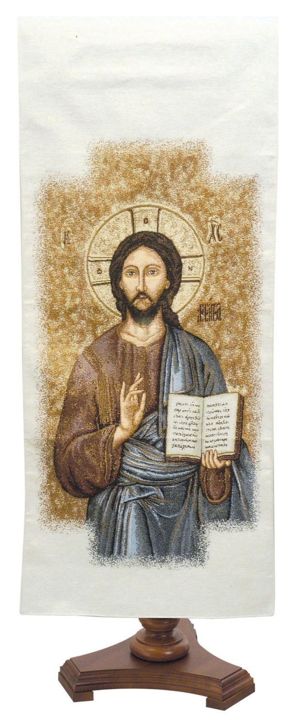 1170_0 Coprileggio Cristo Pantocrate Bianco