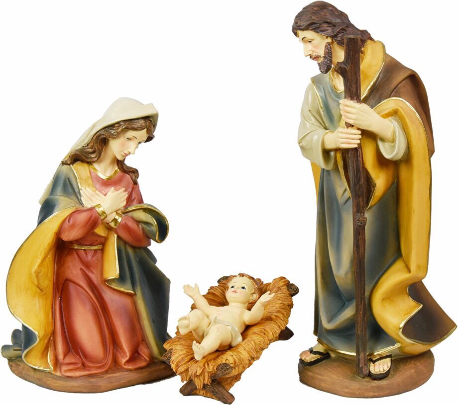 Natività completa cm 45 - Presepe completo cm 45 e Laboratorio Gruppo ...