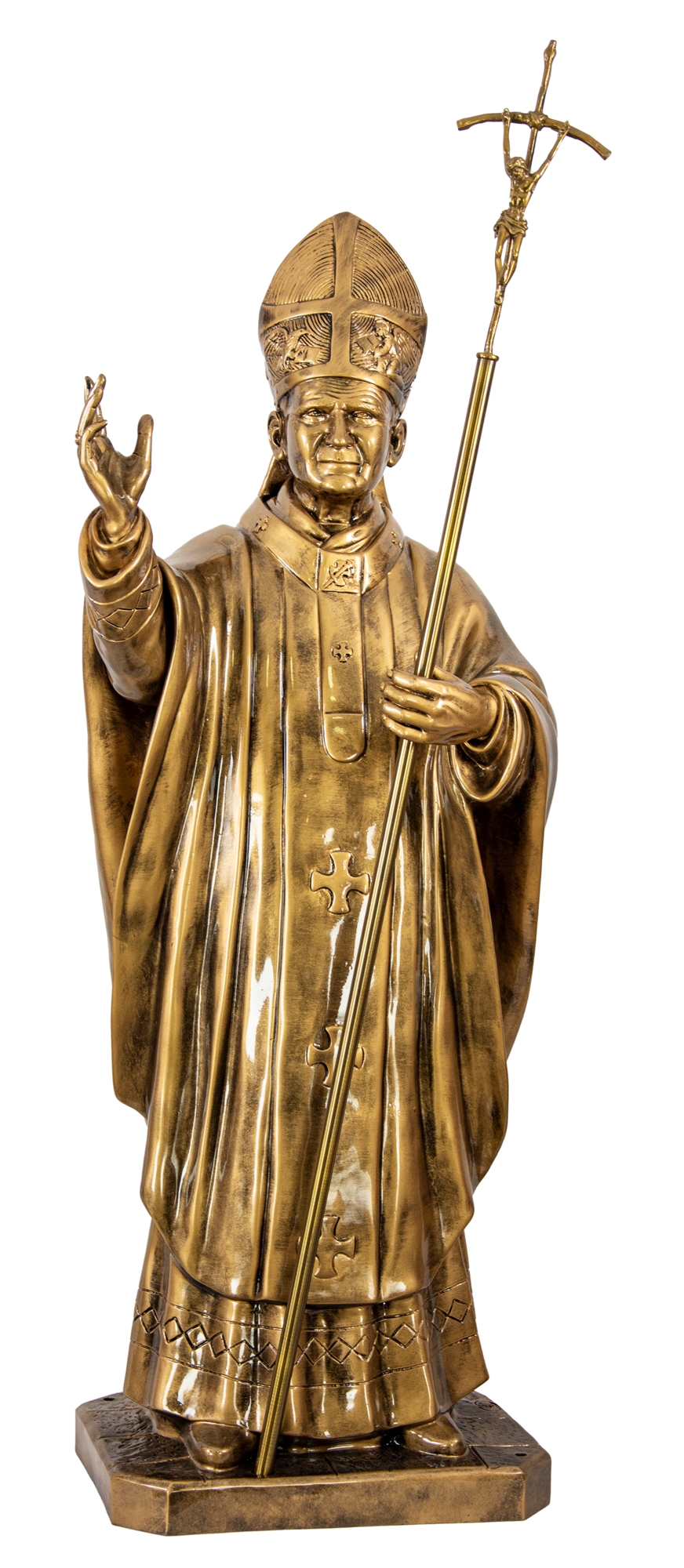 St.John Paul II cm 130 / 51" St.John Paul II and Laboratorio Gruppo