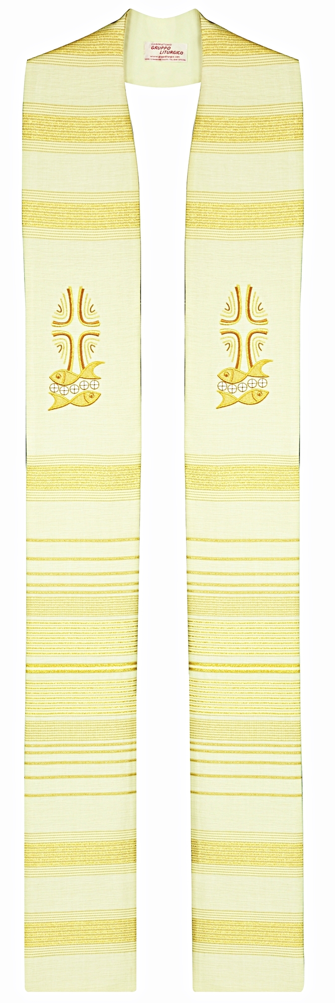 Plain Cornice Stole Wool Apostolos Rizos main image 1