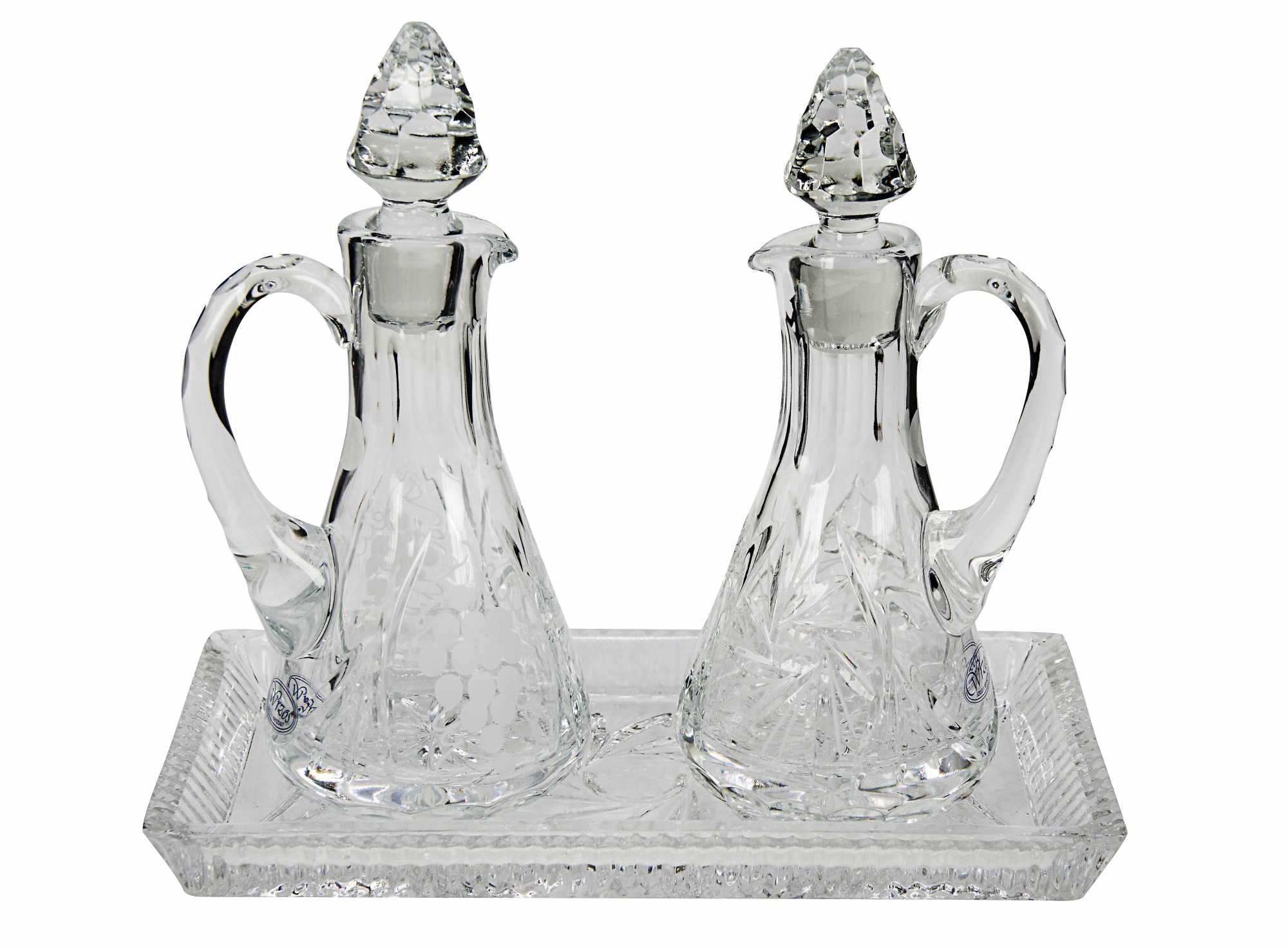 Cristall cruet set cruets sets and Laboratorio Gruppo Liturgico