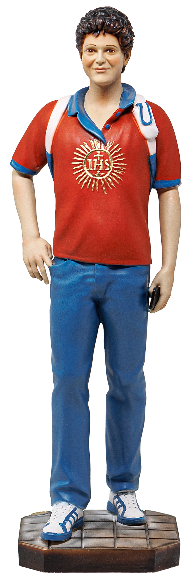 Statua Beato Carlo Acutis Cm 28 - Pasquini Arte